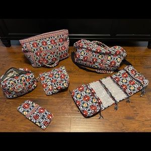 Vera Bradley travel set